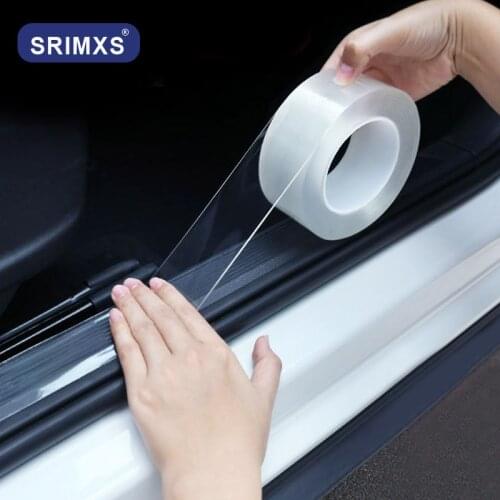 Car Door Edge Protector Sticker Multifunction Strip Car Stickers Car Bumper Sticker Protection Scratch Proof Door Sill Strip