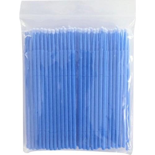 100PCS of One Box Grafting Eyelash Gel Remover Paste Special Cotton Swab Cleaning Stick Cleansing Rod