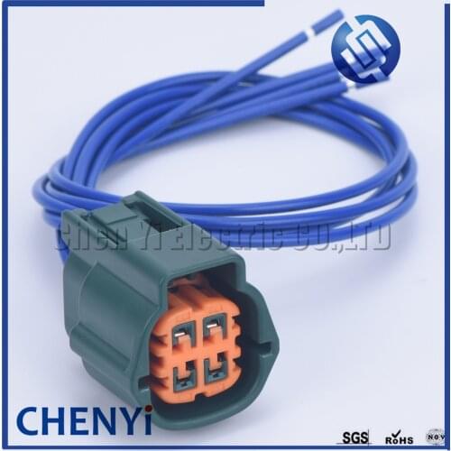 4 Pin 6189-1105 6189-7757 Waterproof Oxygen O2 Sensor Plug Female Automotive Connector Wire Socket For Nissan With 30cm harness