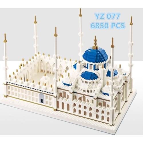 6850pcs World Famous Architecture Romantic Turkey DIY Diamond Mini Building Micro City Blocks Brick Assembled Toy Kids Gift