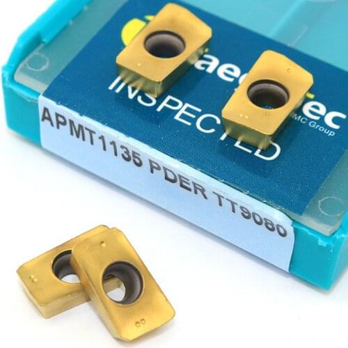 APMT1135 PDER TT9080 Carbide Inserts Milling Tools Face Milling Turning Tools Lathe Cutter Tool Tokarnyy Turning Tool Blade