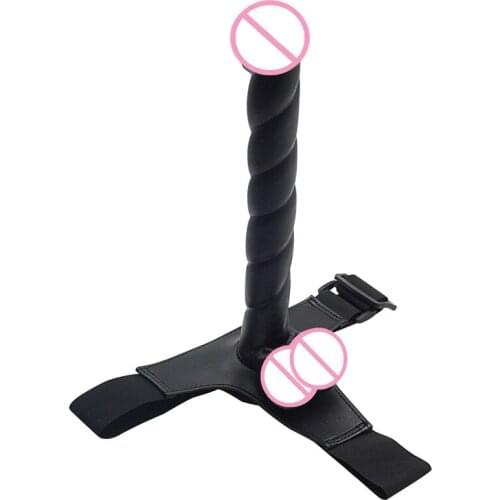 Big Anal Dildo Sex ToysFor Women Hollow Pants Penis Masturbation Realistic Strap Beltwear bullwhip penis Womens dildo Sex sho