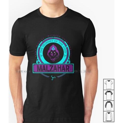 Malzahar-Limited Edition T Shirt 100% Cotton Esports E Sports Ad Carry Middle Lane Support Jungler Top Lane Marksman Fighter