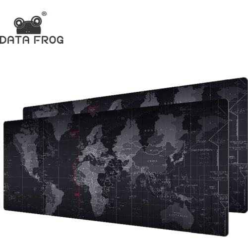 Gaming Mouse Pad Anti-slip Old World Map Mousepad with Locking Edge Large Mouse Pad Practical Office Desk Resting Surface