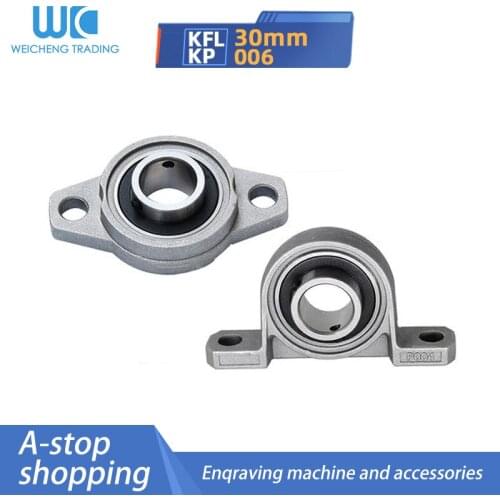 KFL006 KP006 Zinc Alloy Spherical Roller Bearing Shaft Support on Pillow Block Bearings Housing