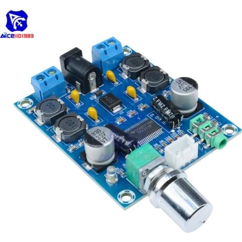 Diymore TPA3118D2 Stereo Power Amplifier Module DC 12V 24V 28V Dual Channel 45W*2 Digital HD Edition Audio Power Amplifier Board