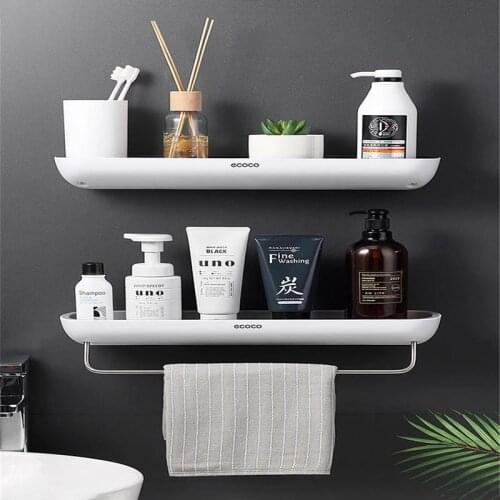 Bathroom Shelf Wall-mounted Shampoo Shower Shelves Holder Bathroom Accessories Sets Drainage Shelf Toilet Storage Rack