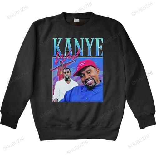 New Hip Hop hoody Kanye West 90s Vintage Graphics hoody sweatshirt shubuzhi brand sweatshirt Cotton hoody Streetwear Men