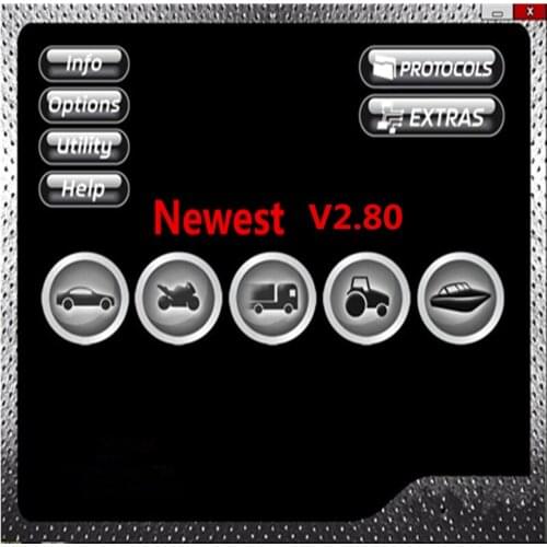 KESS V2.80 Software For Kess V5.017 Ksuite 2.53 2.47 Ktag V2.25 Online Version Master ECU Chip Tuning Tool