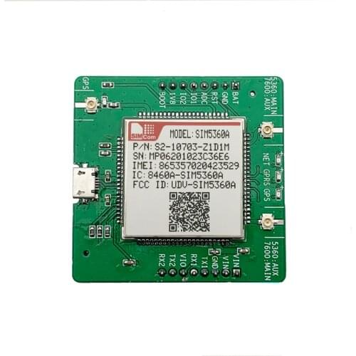 SIMCOM SIM5360A breakout board 3G WCDMA/HSPA SIM5360 module EVB board Development Board Testing Board USB UART TTL interface