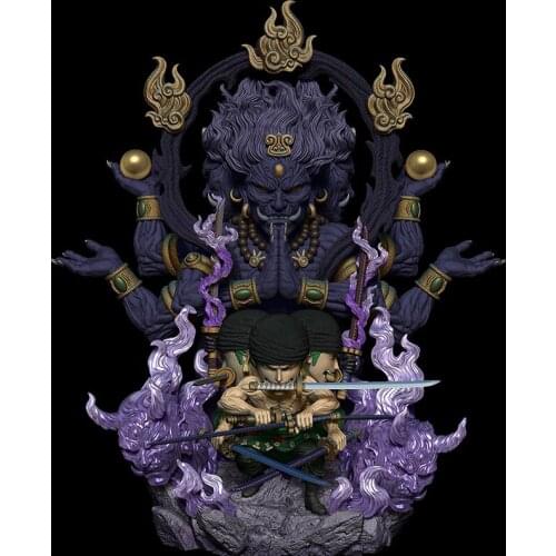 Spot [Yihong] SSR Studio Nine Swords Spirit Asura Sauron GK Limited Edition Statue Hand-Made Model