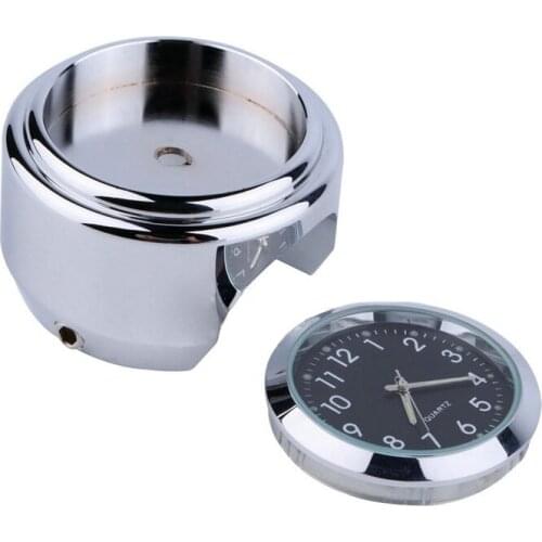 Pcmos Universal Waterproof 7/8 Motorcycle Bike Handlebar Mount Clock Watch Interior Accessories Clock Auto Fastener Clip 2020