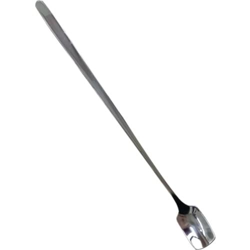 High Quality Stainless Steel Mixing Stirring Square Coffee Spoon Long Handle Square Spoon for Coffee Tea Candle Wax Soap Base