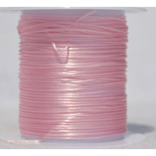 100roll/Lot 0.6mm Color Crystal Elastic Wire Diy Jewelry Findings Wristband Bracelet Anklet Elastic Thread Beaded Wire Wholesale