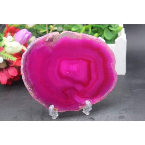 148 grams of quartz crystal agate cup mat furnishing articles