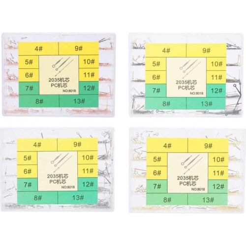 250pcs/box Watch Hands Parts Assortment Mix Hour Minite Hand parts Repairs Spares Tools