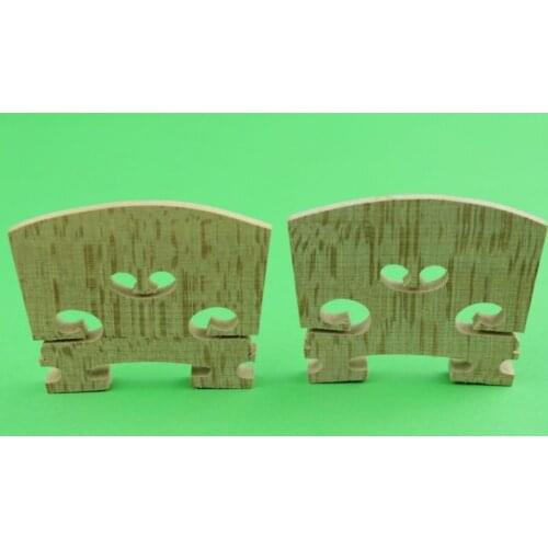 30 pcs high quality violin Bridges maple wood 4/4 violin parts accessories
