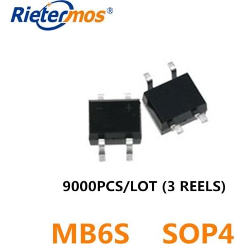 9000PCS MB6S SOP4 SMD4