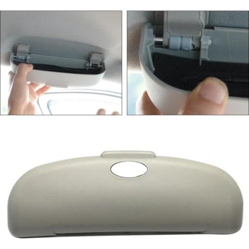 Car Glasses Box Storage Holder Sunglasses Case For Mitsubishi Pajero V73 Accessories Galant Lioncel ASX RVR Soveran Car Styling