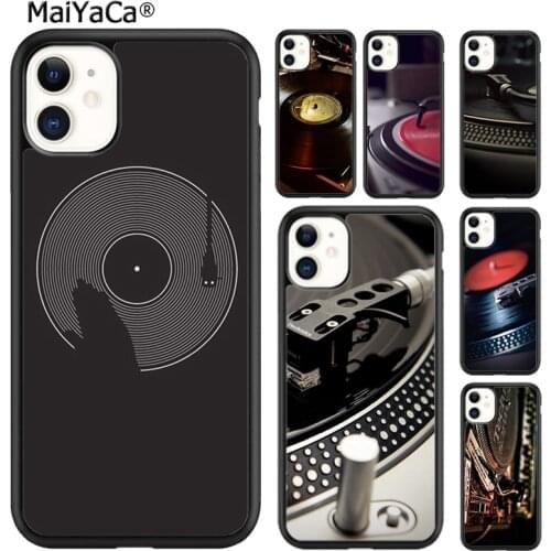 MaiYaCa Vinyl DJ Record Art Phone Case Cover For iPhone 5s SE 6 6s 7 8 plus X XR XS 11 12 pro max Samsung Galaxy S8 S9 S10 shell