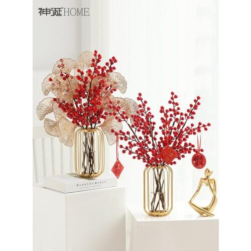 Fake flower simulation flower decoration in the sitting room decorate bridal flower the furnishing articles in the New Year vase
