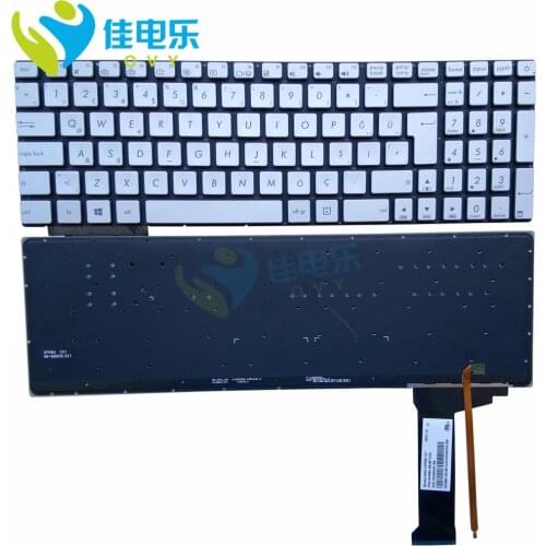 Backlight Laptop Keyboard for ASUS N551 N551J N551JB N551JK N551JM G551VW G551 G551J Turkey TR SW keyboard 0KNB0-662BTU00