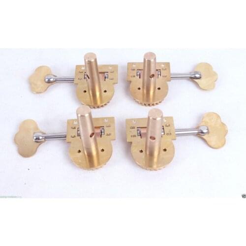 New 4pcs upright double Bass peg 3/4 4/4 Separate Peg Brass #04