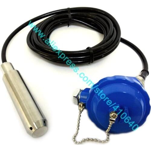 4 to 20 mA Throw-in Type Level Transmitter Level Transducer Level Sensor 0-5mH2O/50kPa 5 Meters Cable Other range is available