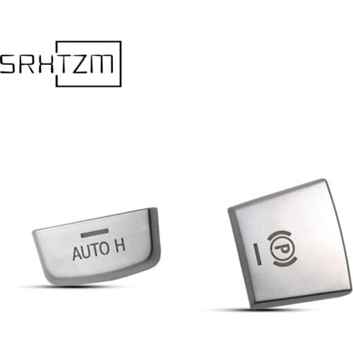 P Button Parking Brake Switch Cover Abs Chrome Car Styling For Bmw F10 F07 F01 X3 F25 X4 F26 F11 F06 X5 F15 X6 F16 Accessories