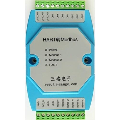 HART to Modbus RS485 RS232 Module Hand Operator Protocol Converter