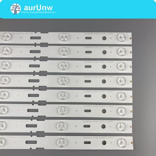 8 PCS 5LED 428mm LED Backlight strip for TV 40VLE6520BL SAMSUNG_2013ARC40_3228N1 40-LB-M520 40VLE4421BF