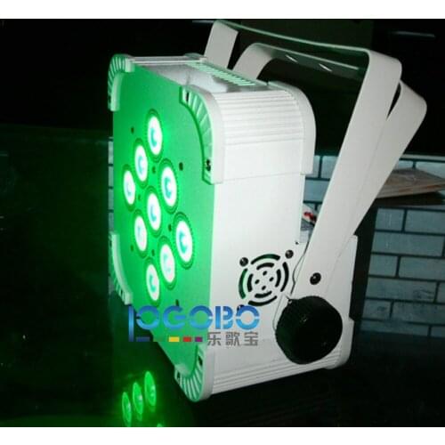 Bright 15Wx9 RGBWA+UV 6in1 Battery Wireless DMX LED Par Can DJ Disco Party Led UpLightings Professional Stage Theatre Lighting