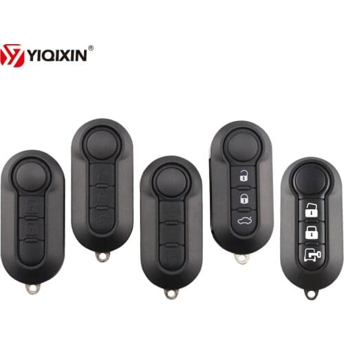 YIQIXIN 2/3 BTN Remote Car key Shell For Fiat 500 Panda Punto Bravo Ducato For Peugeot Boxer For Citroen Jumper Replacement Case