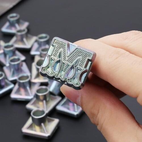 26pcs Steel Alphabet Letter Stamp Punch Set DIY Leather Craft Metal Punching Tools Kit E56C