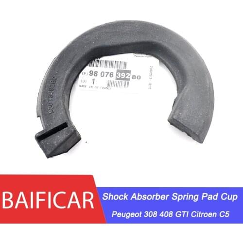 Baificar Brand New Front Shock Absorber Spring Pad Cup 9807639280 For Peugeot 308 408 GTI Citroen C5