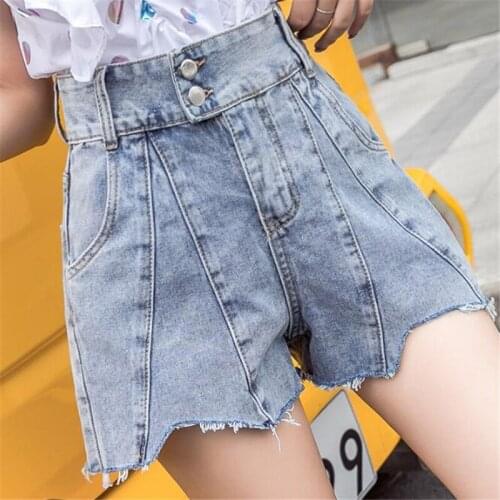 Hot Promotion 2020 New Summer Denim Shorts Korean High Waist Was Thin and Wild Wear Short Jeans Women Shorts