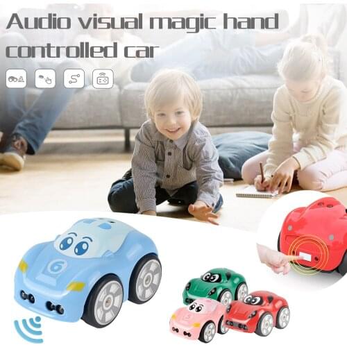 Vocal Toys Electric Magic Hand Control Car Induction Follow Toy Remote Educational Gift Kids For Boy