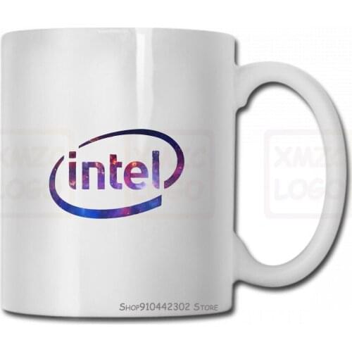 Intel - Popular Tagless Tee Atmungsaktivesnew Mug Cup Spring Summer Women Men