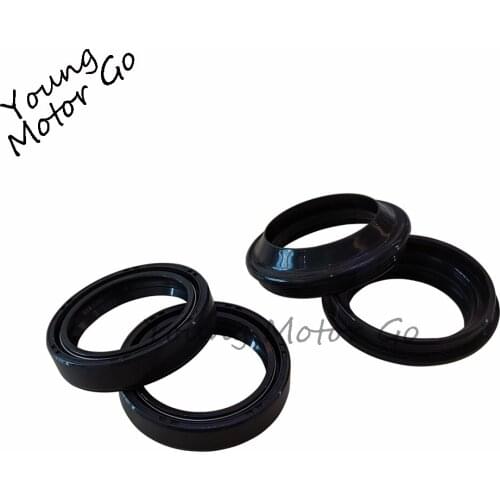 Motorcycle 39x52 Front Suspension Fork Damper Dust Wiper Oil Seal RubberFor Harley XL883 XL1200 X48 FXR FXLR XLH Shock Absorber