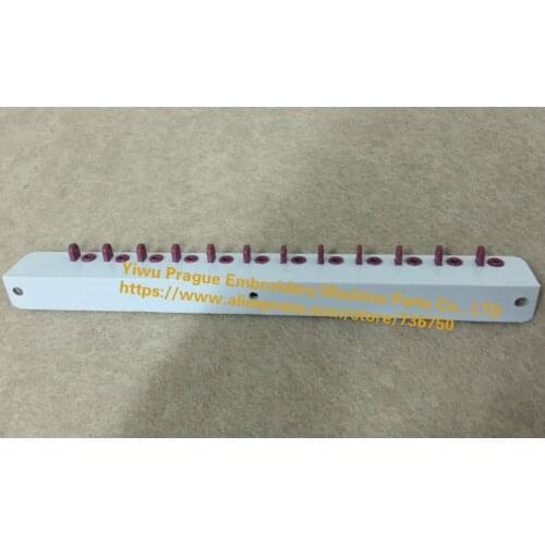 09021008YS10 CX0672001200 Tajima Middle Thread Guide Set 12 needles TAJIMA AEMco China Feiya ZGM embroidery machine spare parts