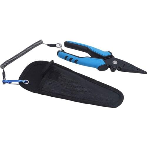 New Aluminum Alloy Fishing Pliers Grip Set Split Ring Cutters Line Hook Recover Fishing Tackle High Quality Fishing Tool