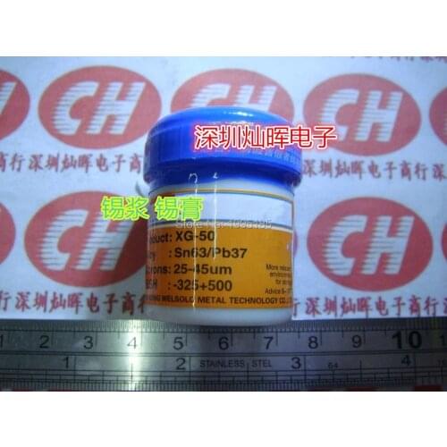 1pcs Original HK MECHANIC 42g Sn63/Pb67 Solder Paste Flux XG-50 For Hakko 936/Saike 852D++ Soldering Station