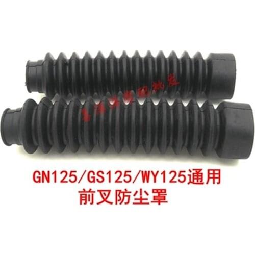 Universal motorcycle Front frok shock absorber dust boot cover for Honda Suzuki GS125 GN125 WY125 GS GN WY 125 125cc