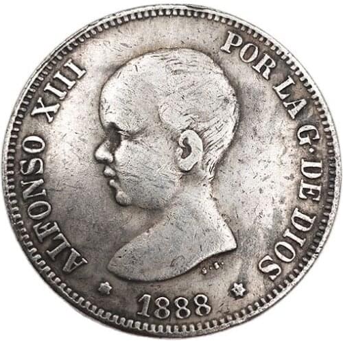 South Africa 1888 Commemorative Coin Lonely Boy Crown Coin Collection Souvenirs Home Decoration Crafts Ornaments Gift