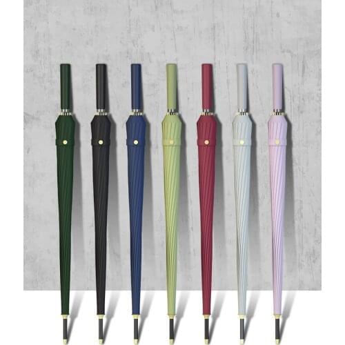 Long-handle Umbrella Strong Windproof Harness Large Umbrella Glass Holder Outdoor Patio Paraguas Grande Umbrellas BG50US