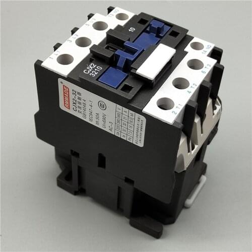 1PCS AC Contactor CJX2-3210 32A switches LC1 AC contactor voltage 380V 220V 110V 48V 36V 24V 12V Use with float switch
