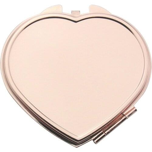 1PC Portable Mini Vanity Pocket Double Face Mirror Makeup Magnifying Mirror Square Foldable Pocket Compact Mirror Cosmetic Tools