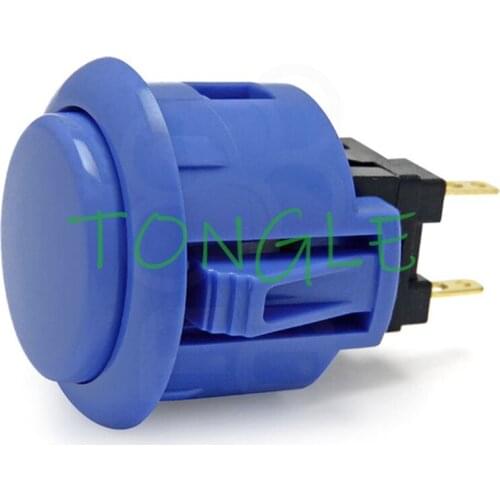 15PCS SANWA OBSF-24 Push Button 24MM Zero delay Arcade Game Button Original SANWA Made In Japan