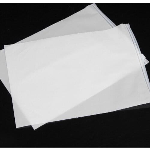 50pcs Frosted zipper ziplock bag large plastic clothing socks underwear packaging bags transparent travel pocket package