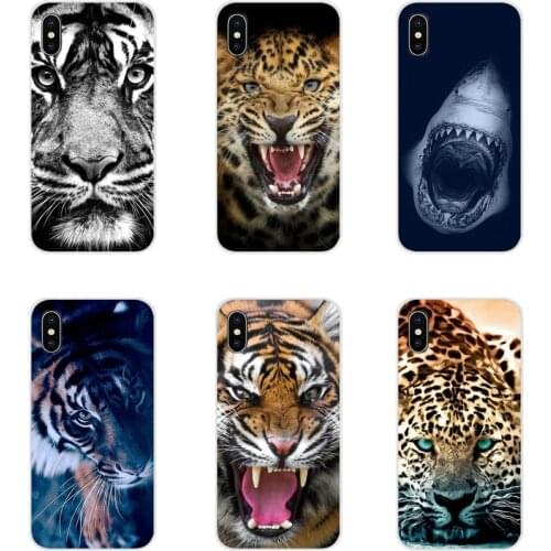 Tiger leopard Shark Stay hungry Cell Phone Cover For Huawei G7 G8 P7 P8 P9 P10 P20 P30 Lite Mini Pro P Smart Plus 2017 2018 2019